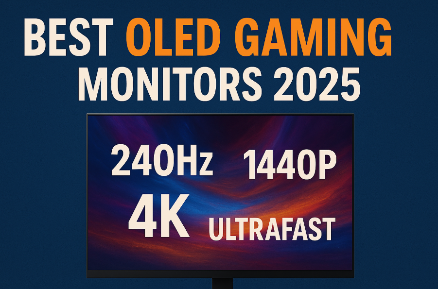 Best OLED Gaming Monitors 2025 – 240Hz & 4K Picks for Ultimate Performance