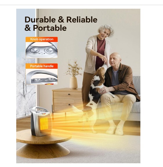 Top 5 Portable Space Heaters for Home & Office 2025