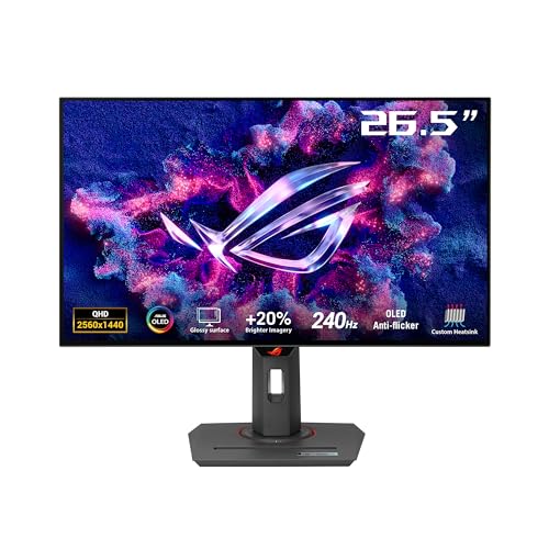 ASUS ROG Strix 27" Gaming Monitor 1440p WOLED 240Hz Anti-flicker