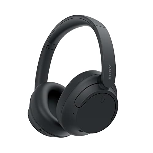 Sony Wireless Noise Cancelling Over-Ear Headphones, Ambient Sound, Lightweight Design, 35hr Battery - Black