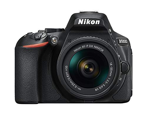 Nikon D5600 DSLR Camera with AF-P 18-55mm Lens - Black