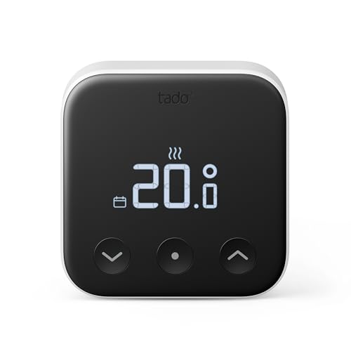 tado Smart Thermostat X - Wired Room Control, App & Speaker Compatible