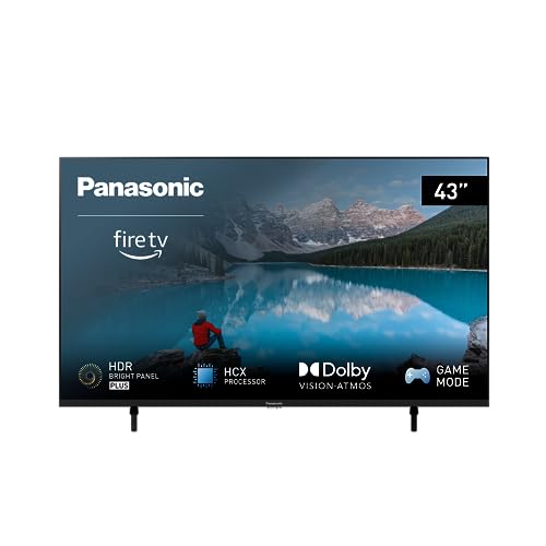 Panasonic 43" 4K Smart TV, HDR, Dolby Atmos/Vision, Fire TV