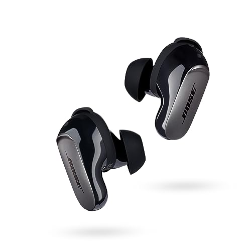 Bose Ultra Wireless Noise Cancelling In-Ear Earbuds, Spatial Audio, Black