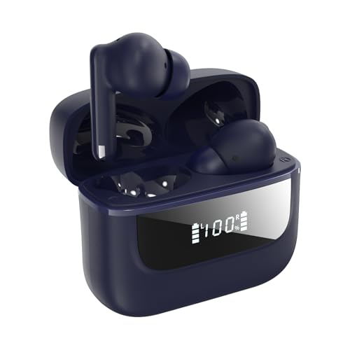 HiFi Stereo Wireless Earbuds, Deep Bass, 6 Mic ENC, 48H Playtime