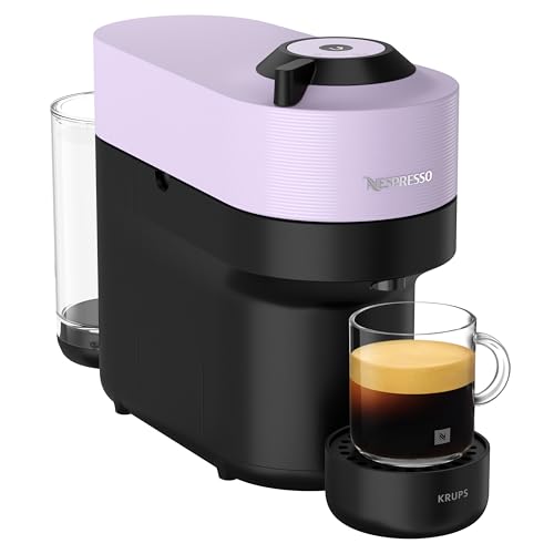 Krups Vertuo Coffee Pod Machine: Lilac, One-Touch Brewing