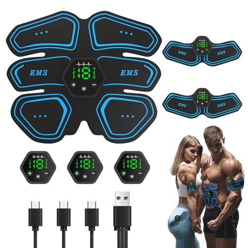 Zarkh EMS Muscle Stimulator: 6 Modes, 19 Intensities, Full Body Trainer