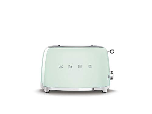 Smeg 2-Slice Toaster, Wide Slots, 3 Pre-Set Options, 950W