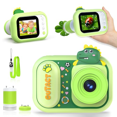 Microscope for Kids with Video Camera, 1000X Digital Zoom, 2.4" Screen - STEM Educational Science Kit Toys for 3-12 Year Olds