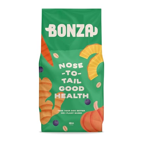 BONZA Vegan Dog Food 10Kg Plant-Based Nutrition Superfoods