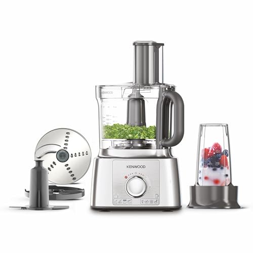 Kenwood 2-in-1 Food Processor Express, Silver Finish, 180W