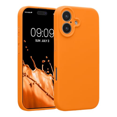 kwmobile iPhone 17 Case - Slim TPU Silicone Cover, Soft Touch Finish