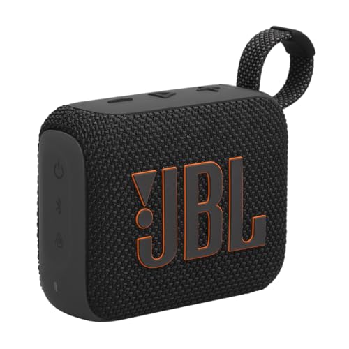 JBL GO 4 Portable Bluetooth Speaker: Big Pro Sound, Punchy Bass, Waterproof, 7-Hour Playtime
