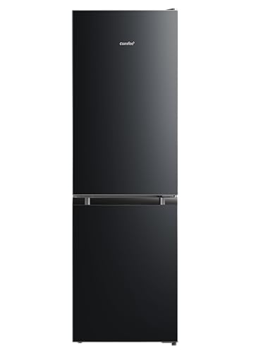 COMFEE 174L Fridge Freezer: Low Frost, LED Lights, Reversible Door, Low Noise