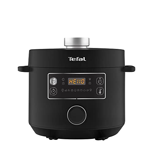 Tefal Turbo Cuisine 10-in-1 Electric Pressure Cooker, 4.8L - Multi-Cooker with 10 Programs: Stew, Steam, Bake, Slow Cook - Black