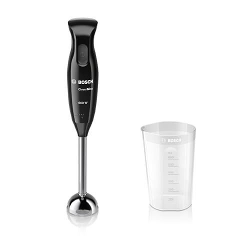 Bosch CleverMixx Hand Blender 600W with Beaker - Black