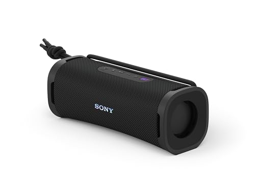 Sony ULT FIELD 1 Portable Speaker: Bluetooth, Deep Bass, IP67 Waterproof - 12hr Battery - Clear Call Quality - Black