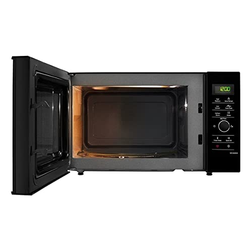 Panasonic Inverter Microwave Oven, 1000W, 23L, Dial Control, Quick 30sec, x10 Programs, Auto Defrost, Child Lock, Black