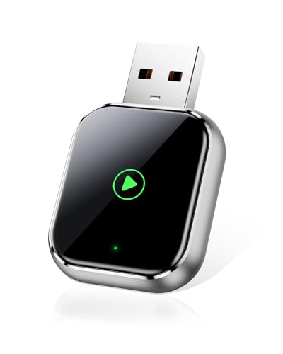 TKHIN CarPlay Wireless Dongle - Upgrade Factory Wired CarPlay to 5GHz WiFi on Cars After 2016
