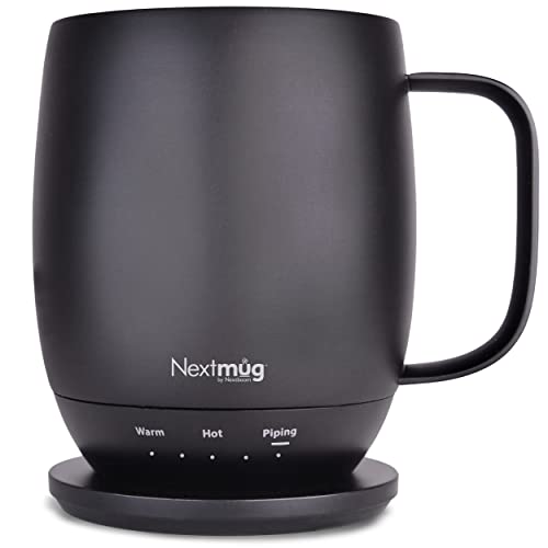 Nextmug Self-Heating Coffee Mug, Temperature-Controlled, 415mL