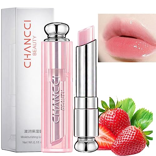 Glossier Tinted Lip Balm Set for Women, Pink Strawberry Lip Oil