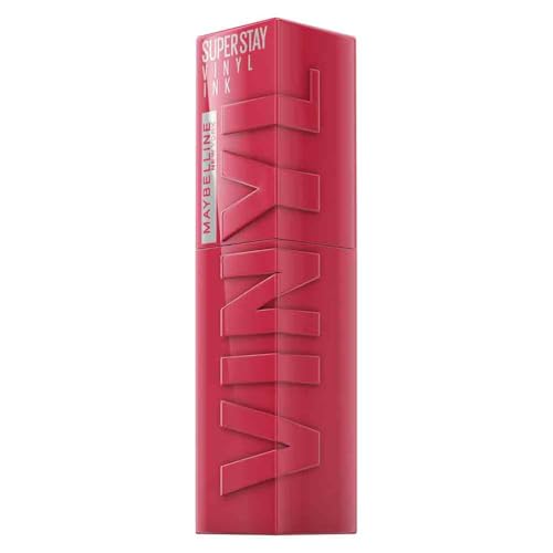 Maybelline Vinyl Ink Liquid Lipstick, Long-Lasting Shine, Vegan, 16h Wear, Smudge-Free - Shade 20 Coy