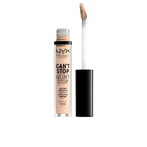 NYX Full Coverage Concealer - Light Ivory, Long-Lasting Formula