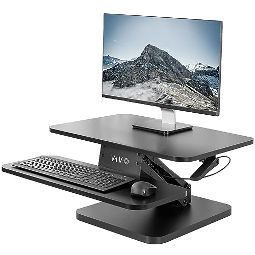 VIVO 25" Standing Desk Converter: Adjustable Sit Stand Riser