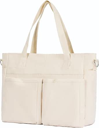 Lightweight Puffy Tote Bag: Quilted Handbag for Women - Travel, Work, Gym