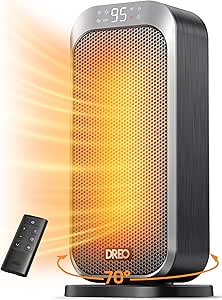 Dreo Quiet Space Heater 1500W Portable with Remote Control