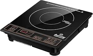 Duxtop Portable Induction Cooktop Burner, 1800W, Gold