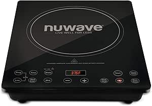 Nuwave Pro Chef Induction Cooktop 1800W, Portable 8" Coil, 94 Temp Settings