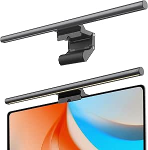 YEELIGHT Monitor Light Bar: Computer Lamp, 250LM Eye-Care LED, Touch Control USB, Stepless Dimming, Home Office Reading Lamp