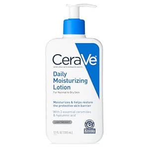 CeraVe Hyaluronic Acid Daily Moisturizer for Dry Skin, 12oz