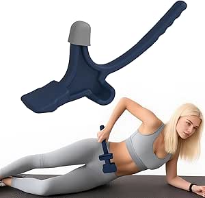 Hip Hook Psoas Release Tool - Adjustable for Pain Relief - Trigger Point Massage (Blue)