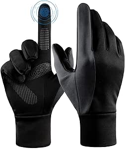 FanVince Touch Screen Winter Gloves - Water Resistant & Windproof for Running, Cycling, Driving - Men & Women