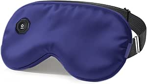 Graphene Heated Eye Mask: Wireless, 3 Heat Levels, Auto-Off