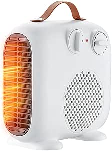 Portable 2000W Electric Heater: Low Energy, Silent, 3 Modes for Room, Office