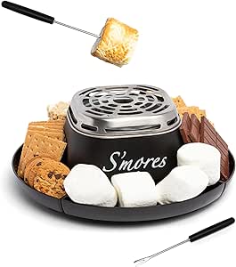 Nostalgia S'mores Maker Kit: Electric Indoor Tabletop Set