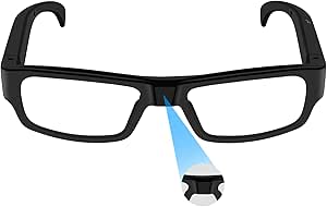 HD 1080P Video Smart Glasses for Outdoor Sports & Action, Wearable Camera for Cycling, Driving, Hunting, Hiking, Fishing