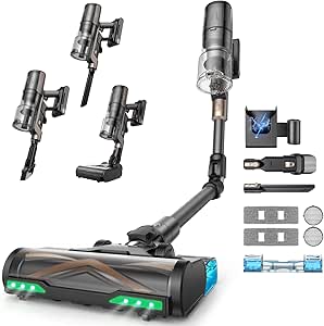 Proscenic P20 Cordless Vacuum Cleaner 70Kpa, Mop, GreenEye Detection