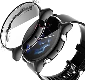 sciuU Amazfit GTR3 Pro Case [2 Pack] Soft TPU Screen Protector