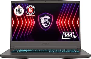 MSI Thin A15 15.6-inch Gaming Laptop: Ryzen 5, RTX 2050, 8GB DDR5, 512GB SSD