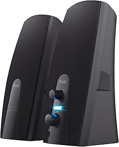 Almo 2.0 PC Speaker Set, 10W Peak Power, USB Sound System