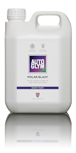 Autoglym Polar Blast Snow Foam, 2.5L Concentrate Softens Dirt, pH Neutral Car Shampoo, All Paint Types