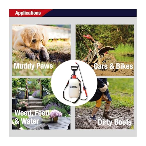 Spear & Jackson 5L Pump Action Pressure Sprayer for Gardens