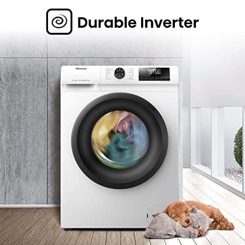 Hisense 6 KG Front Load Inverter Washing Machine with Steam Wash