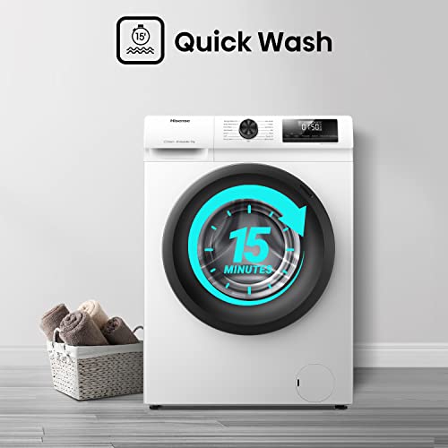 Hisense 6 KG Front Load Inverter Washing Machine with Steam Wash