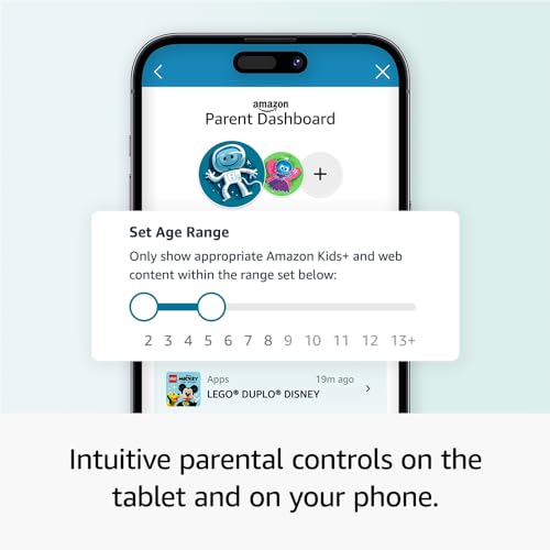 Amazon Fire HD 10 Kids Tablet | Ages 3-7, Ad-Free Content, Parental Controls