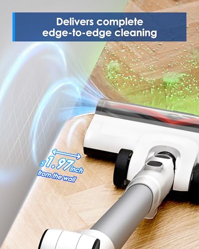 Tineco Cordless Vacuum Cleaner Pure ONE A50S Plus, 70Min Runtime, 1L Dustbin, Power Brush